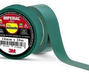FITA ISOLANTE IMPERIAL VERDE 3M 19X10MTS