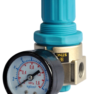 REGULADOR DE PRESSÃO 1/4" LB-08-MINI STNC