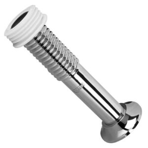 TUBO DE LIGAÇAO SANFONADO CROMADO (CENSI)