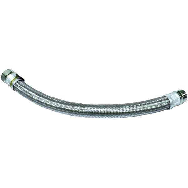 TUBO FLEXÍVEL COM DUAS MALHAS INOX
