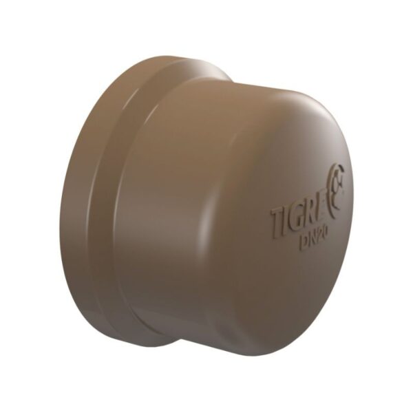 CAP PVC MARRON 060MM (2")