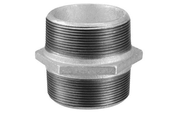 NIPLE DUPLO GALVANIZADO 150# BSP