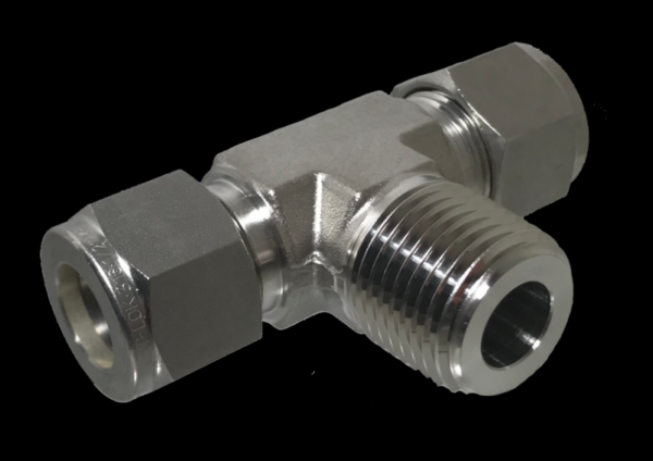 tee uniao inox anilha simples